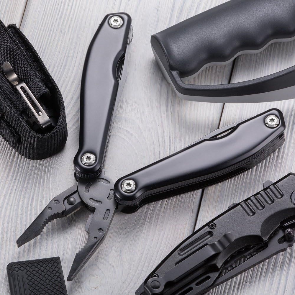 12-in-1 Pocket Multitool Knife Multi-Tool Folding Pliers with Bottle Opener for Camping Fishing Hiking & Survival 12 in 1 pocket multitool knife multi tool folding pliers with bottle opener for camping fishing hiking & survival