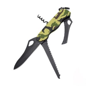 aluminum folding knife outdoor multi functional self defense portable multi purpose combination tool saw compact durable