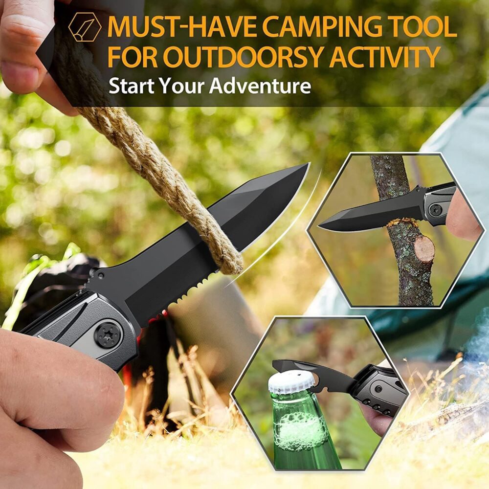 survival gadgets outdoor camping survival multi tool pliers all in one multifunctional knife folding knife