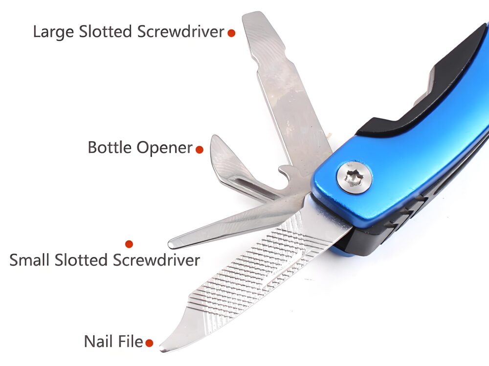 mini multifunctional pliers with abs plastic aluminum handle diy grade hand tool oem customization metric measurement system