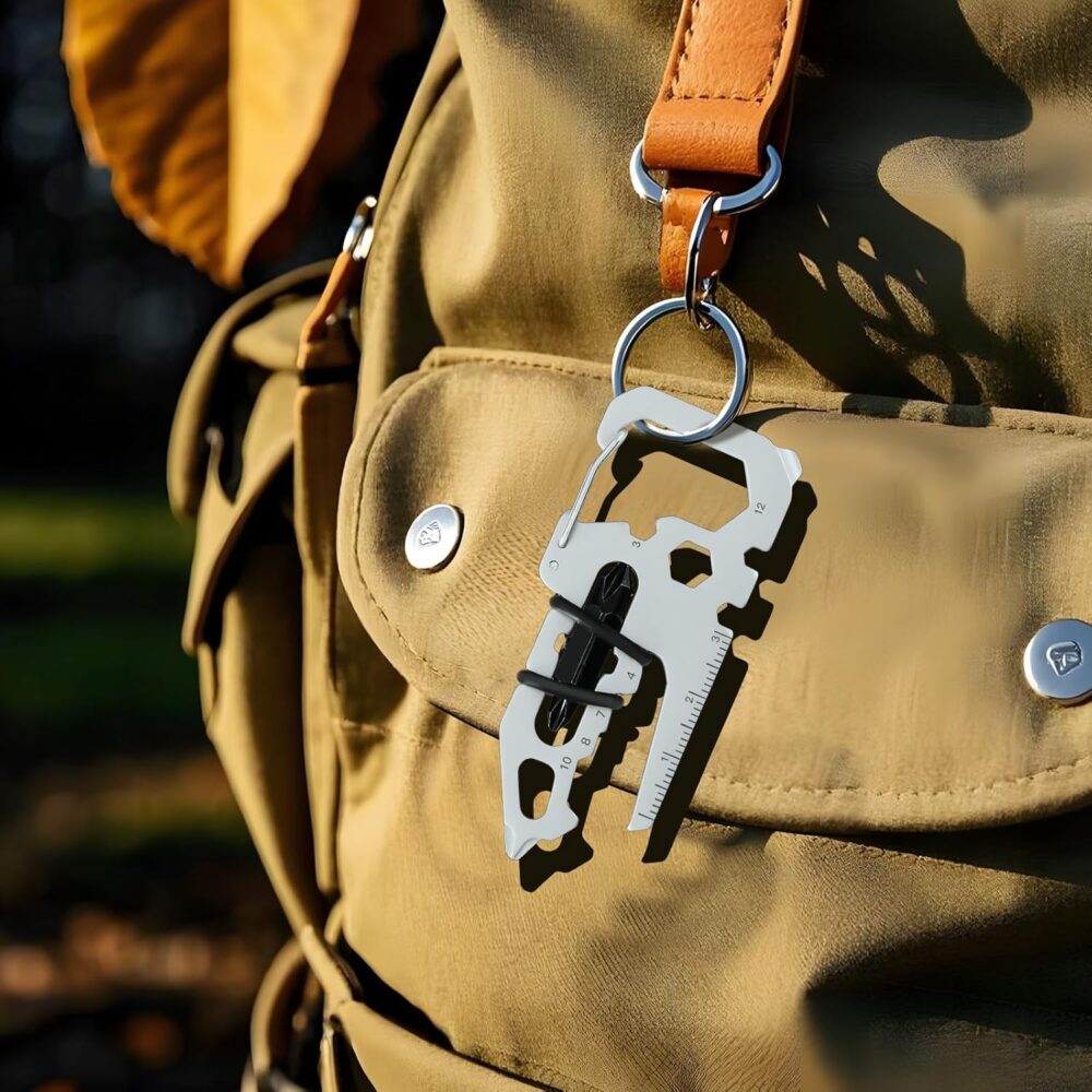All in One Outdoor Portable Survival Carabiner Tool Card all in one outdoor portable survival carabiner tool card