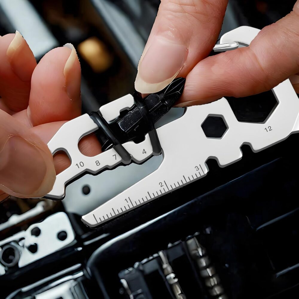 All in One Outdoor Portable Survival Carabiner Tool Card all in one outdoor portable survival carabiner tool card