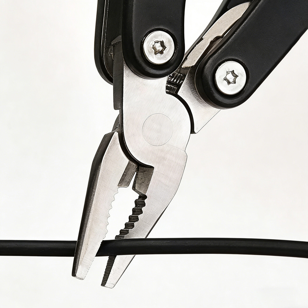 12 in 1 industrial grade stainless steel pocket multi tool set knife outdoor camping climbing combination pliers oem available