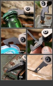 Outdoor Multifunctional Pliers with Knife - Portable Folding Tool for Outdoor Emergency, Camping and Daily Carry RQ MT019 3 186x300