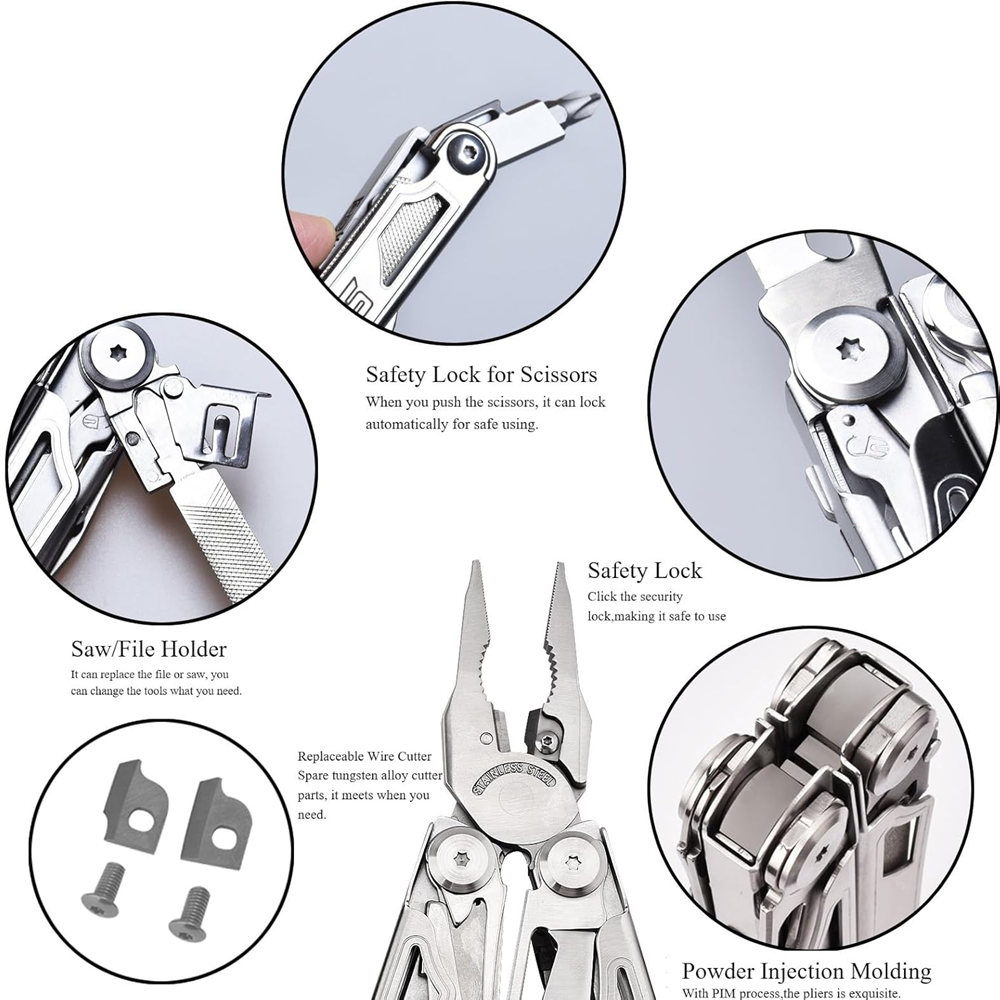 Outdoor Foldable Multifunctional Knife & Pliers wilderness foldable multifunctional knife & pliers