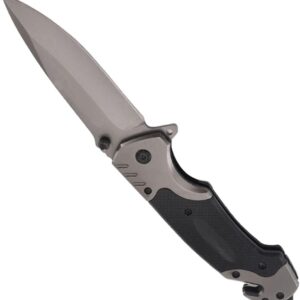 Tactical Folding Knife Stainless Steel Black Folding Knife Outdoor Survival Self Defense Folding Knife for Camping Hunting