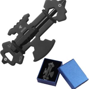 Super Wrench Screwdriver Wrench 10 Functions Keychain MultiTools Survival Card Knives Tools