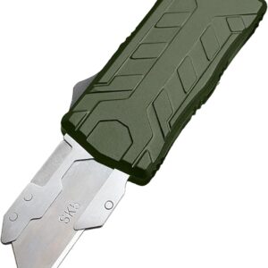 quality assure stainless steel blade paper cutter aluminum handle utility knife cross border supply office use