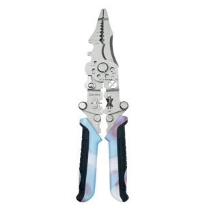 hand held foldable multifunctional stainless steel wire stripper electric wire cutter wire stripper cross border pliers
