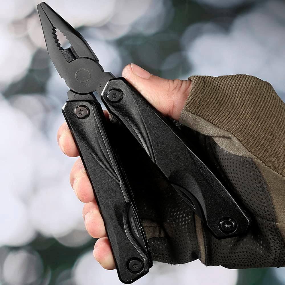 manufacturers spot 2cr13 stainless steel folding knife pliers multi purpose pliers with nylon cover