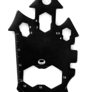 16-in-1 Multi-tool Keychain for Outdoor Camping Equipment with Custom Logo