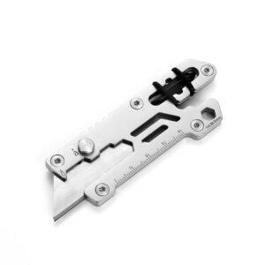 New Outdoor Fixed Blade Multifunctional Combination Tool Home EDC Tool with Safety Switch Pocket