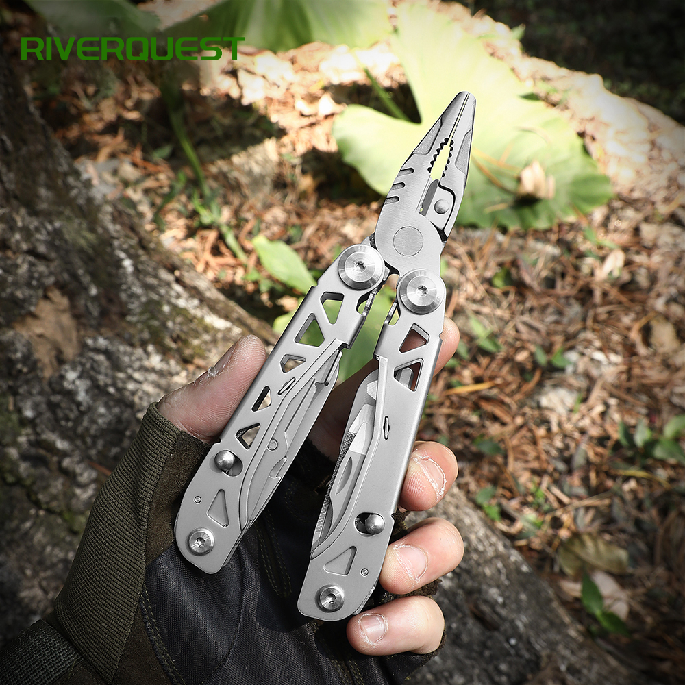 12 in 1 stainless steel portable multitool pliers