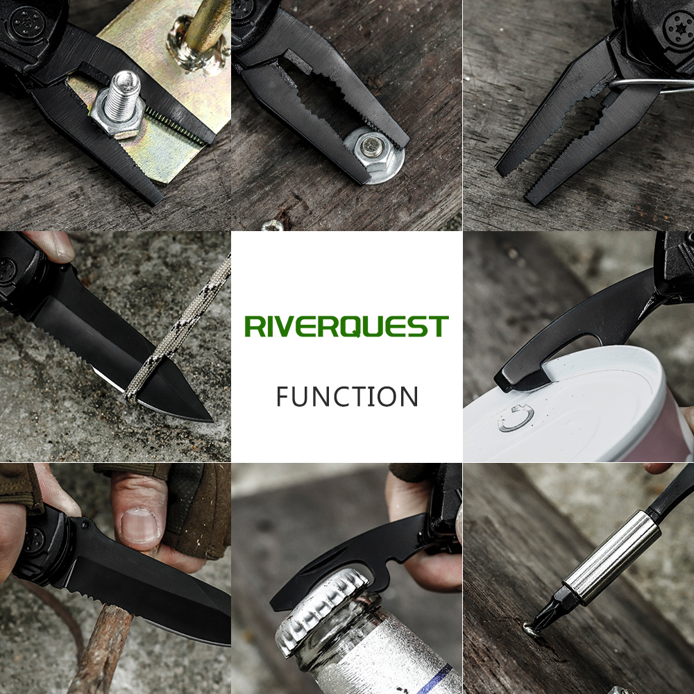 10 in 1 multitool for camping & daily use