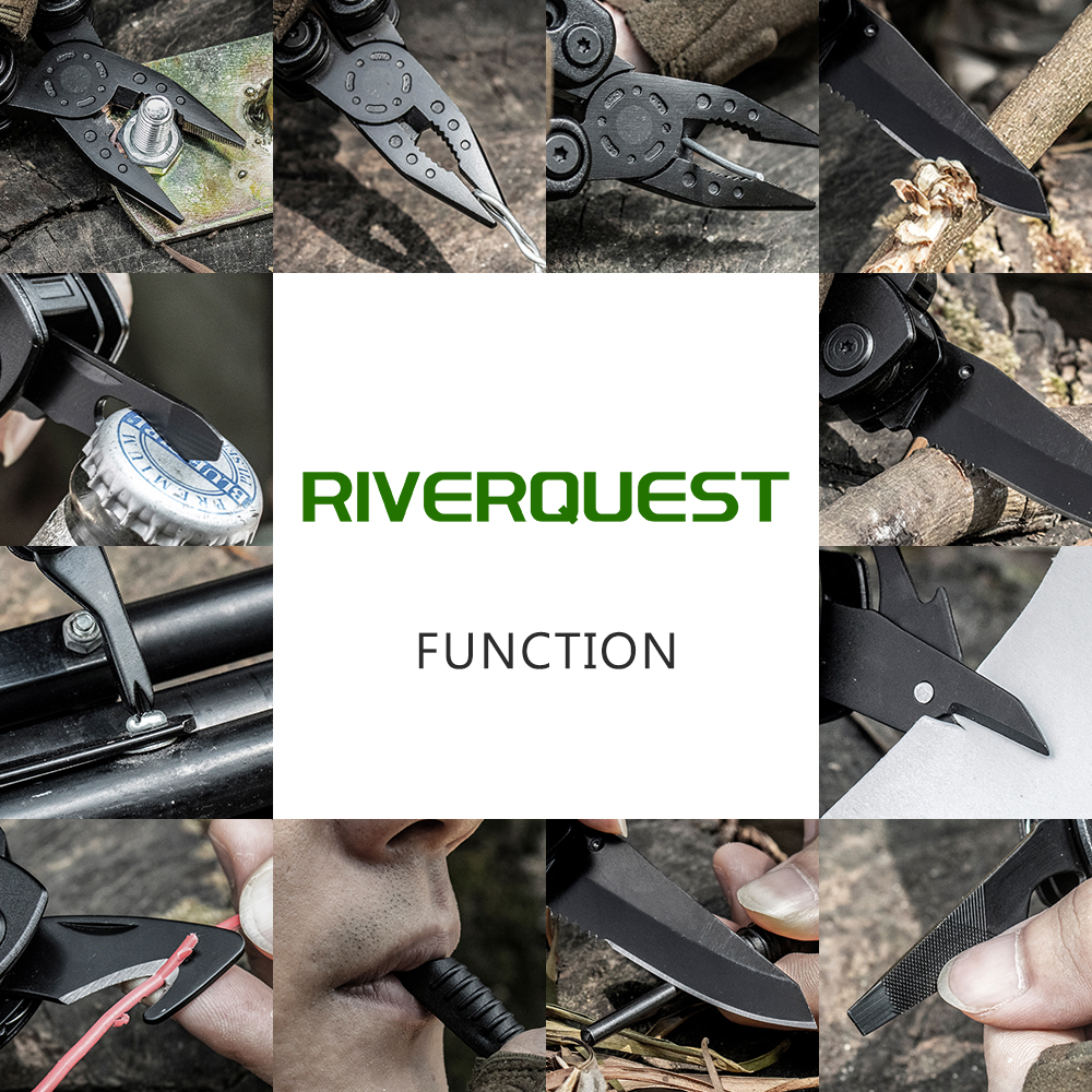 outdoor survival foldable multipurpose knife plie