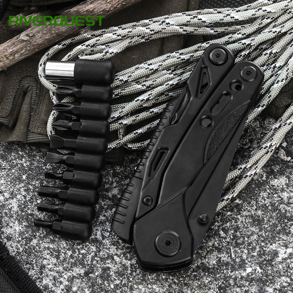 outdoor survival foldable multipurpose knife plie