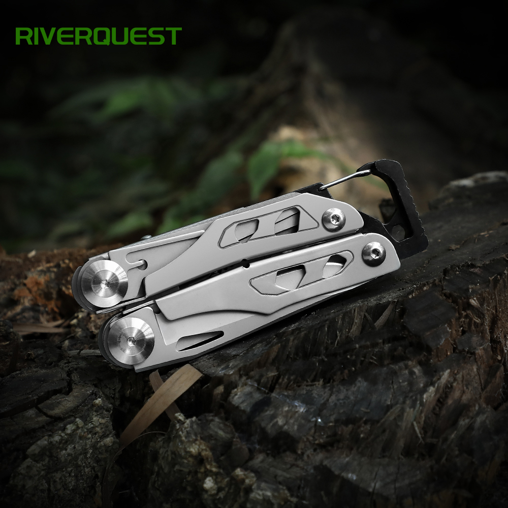 13 in 1 camping multitool, essential gear for hiking & outdoor use