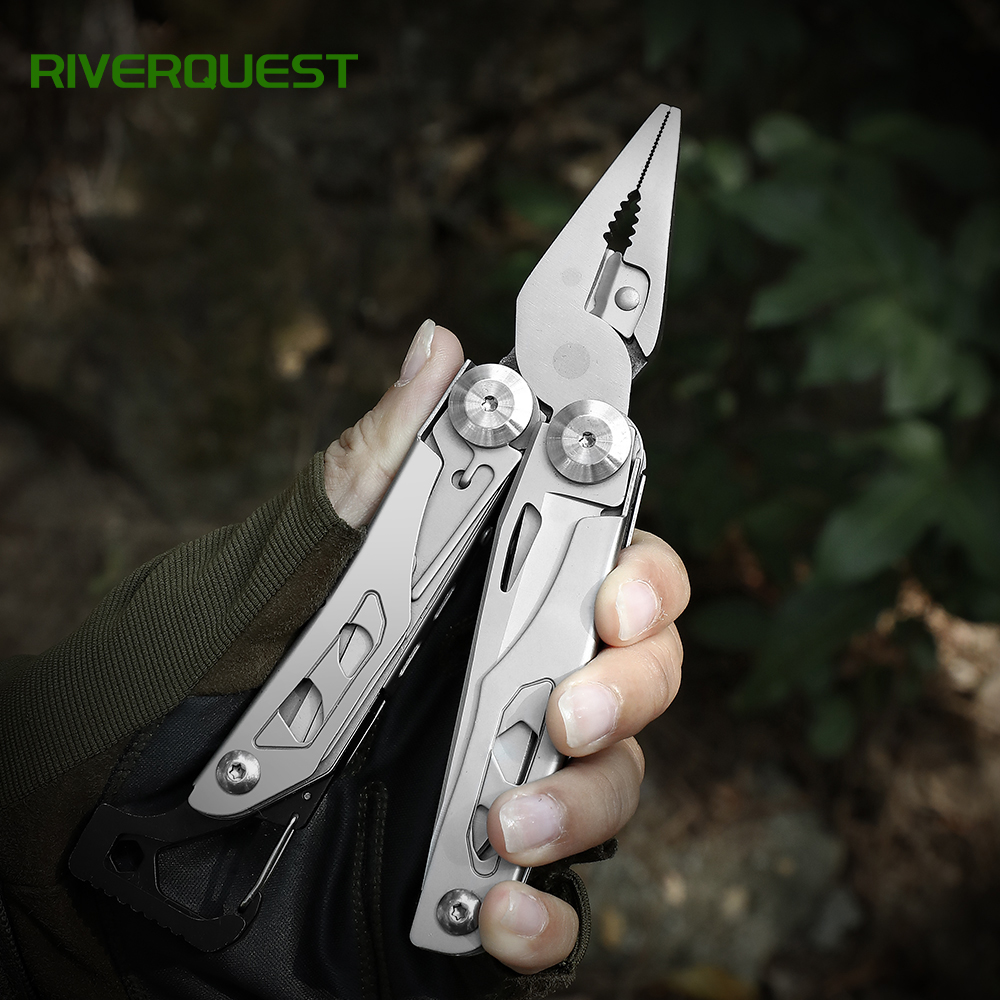 13 in 1 camping multitool, essential gear for hiking & outdoor use