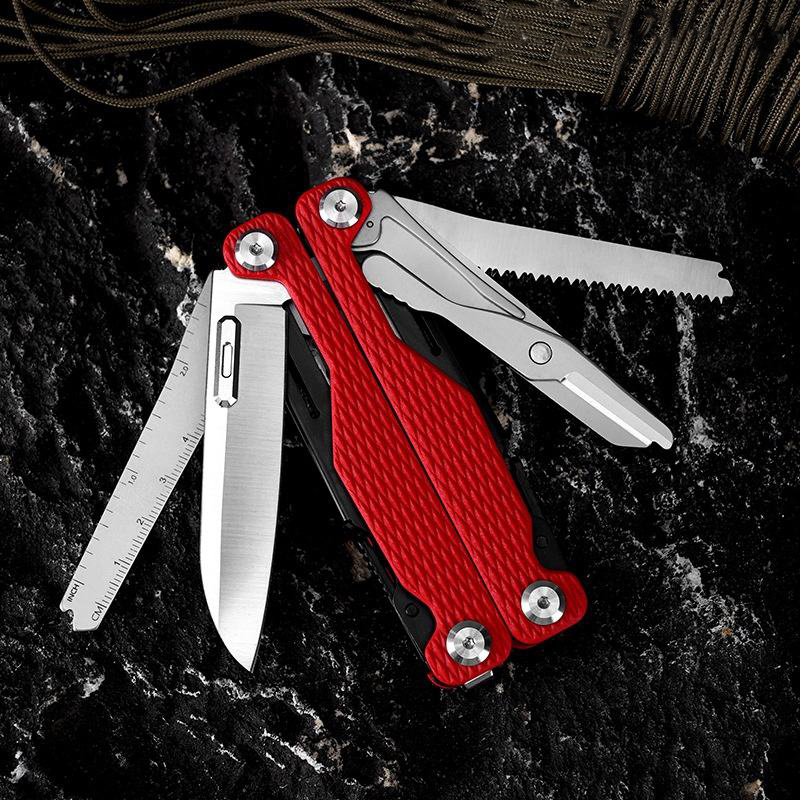 High Hardness CNC Multitool Pliers - Saw & Ruler Detail high hardness cnc jaws multitool pliers wholesale - Saw blade & ruler detail