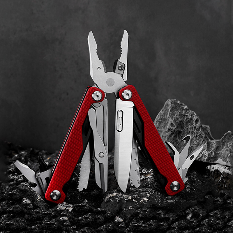 High Hardness CNC Jaws Multitool Pliers Wholesale - Red Handle Multi-Tool High Hardness CNC Jaws Multitool Pliers Wholesale - Red Handle Multi-Function Tool