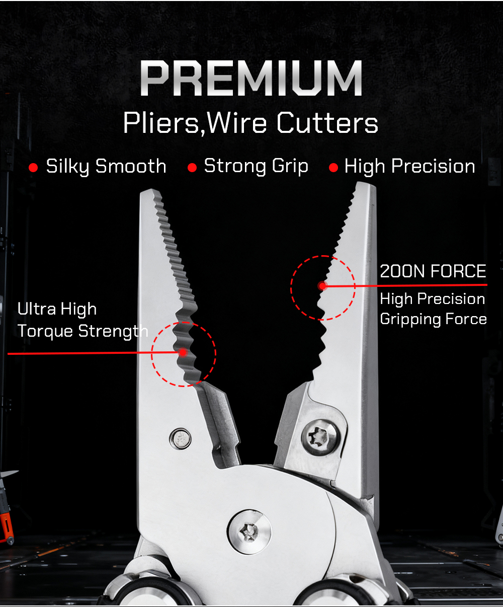 15 in 1 multitool portable camping tool screwdriver