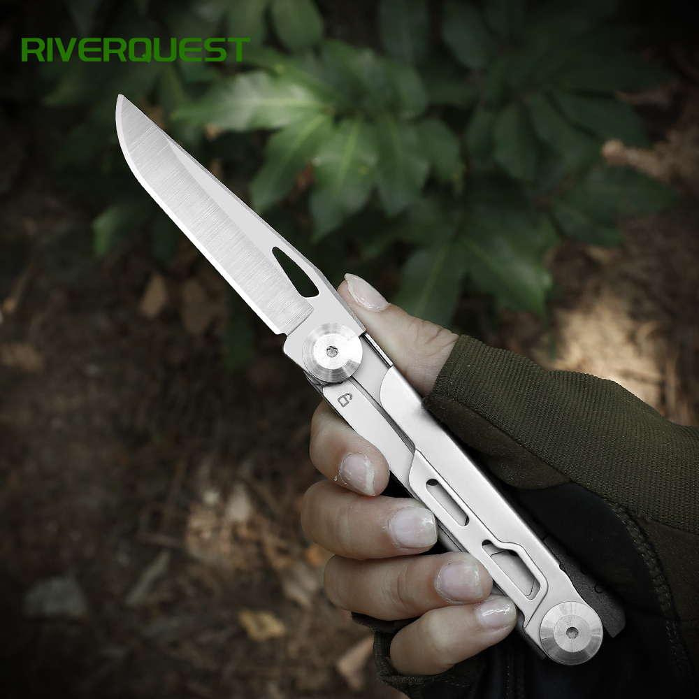 Compact Multitool for Camping, Hiking & Emergency 8 in 1 compact multitool for camping, hiking & emergency