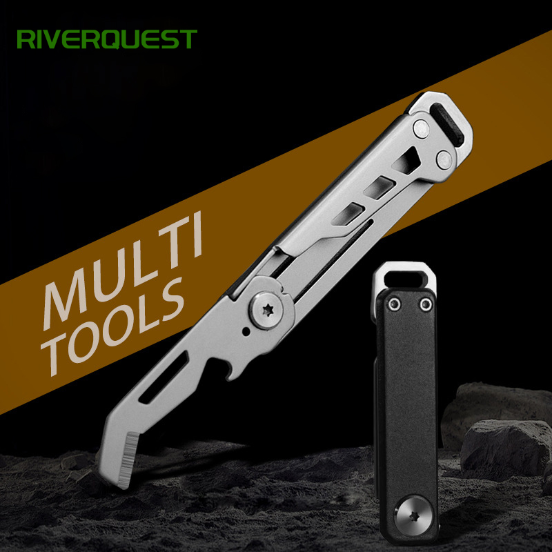 multi tool keychain: 3 in 1 knife opener