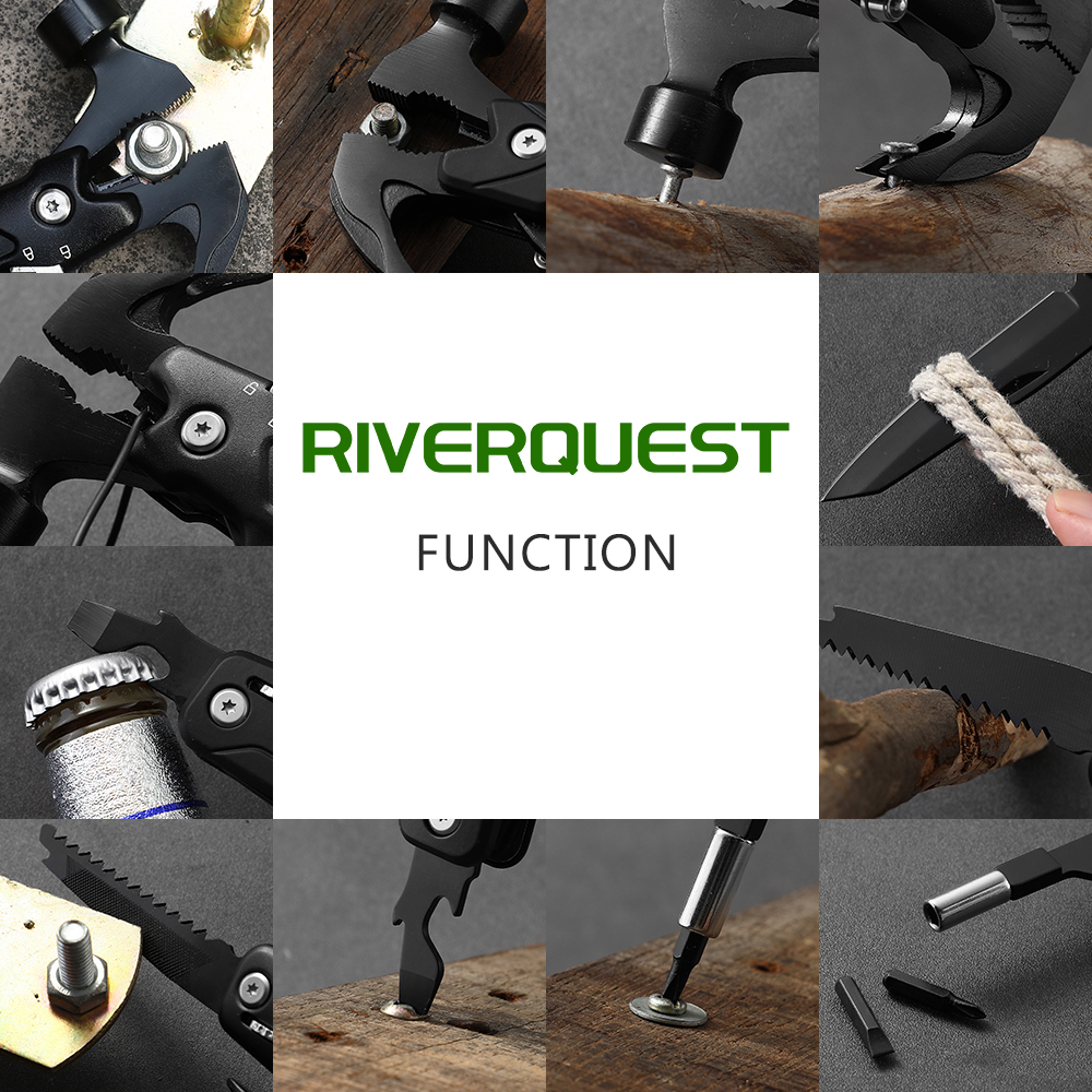 practical multitool hammer for outdoor camping hiking & diy work