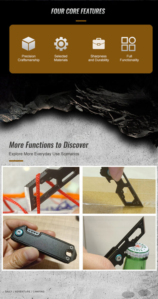 pocket multitool with serrated blade