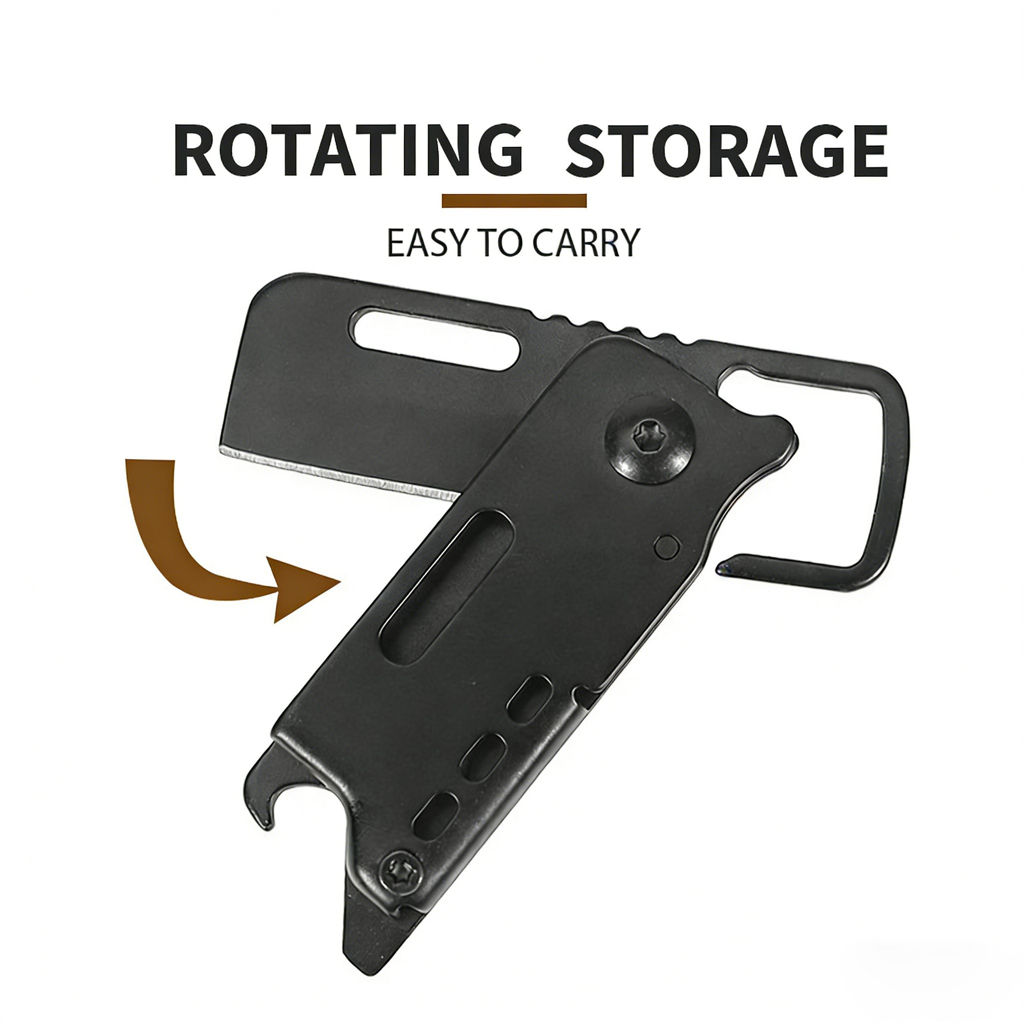 pocket edc multitool with locking blade & keychain pocket edc multitool with locking blade & keychain