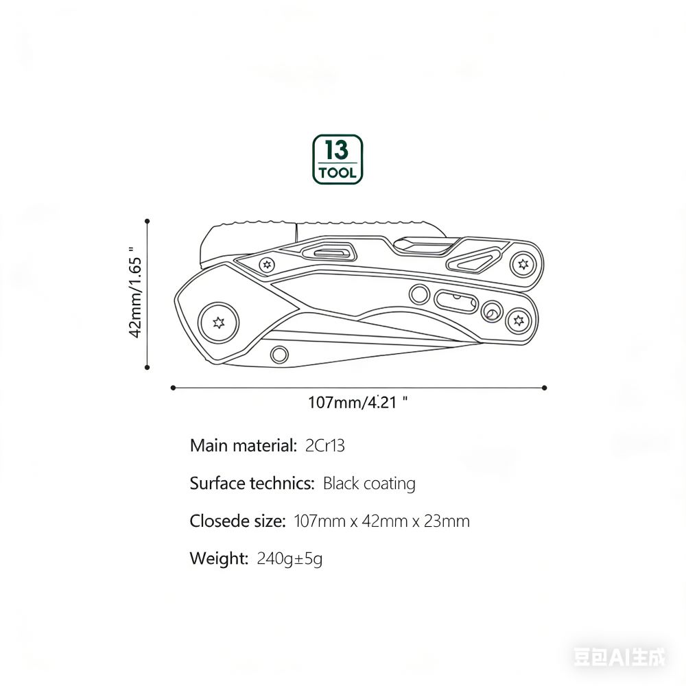 13 in 1 outdoor camping multi functional knife pliers life saving whistles & fire sticks practical screwdriver bits 13 in 1 outdoor camping multi functional knife pliers life saving whistles & fire sticks practical screwdriver bits