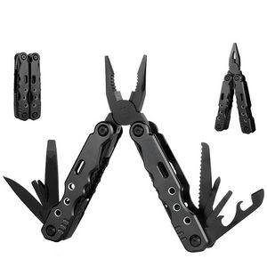 outdoor for knife multi function pocket edc combination tool folding knife pliers aluminum handle metric measurement