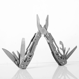 Portable Industrial Grade Mini Folding Knife with Stainless Steel Blade All-Steel Combination Pliers Emergency EDC Multi-Tools