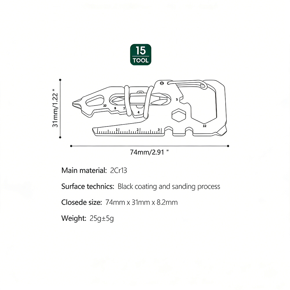 all in one outdoor portable survival carabiner tool card all in one outdoor portable survival carabiner tool card