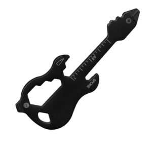 guitar keychain multitool pocket tool wallet tool 12 in 1 bottle opener keychain