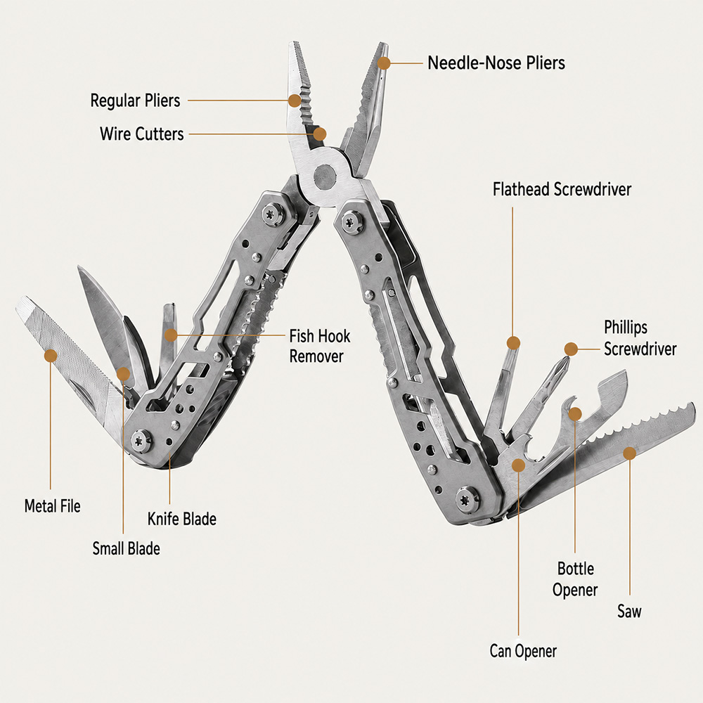 mini emergency edc stainless steel folding multitool mini emergency edc stainless steel folding multitool