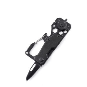 mini versatile outdoor scissors portable portable folding knife gadget folding combination scissors camping gear