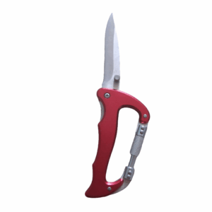 edc pocket knife tool with carabiner for camping, hiking & survival gear outdoor repair kit for men