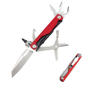 multi functional camping pocket tool folding pliers with high quality fine blanking stainless steel, pocket knife included