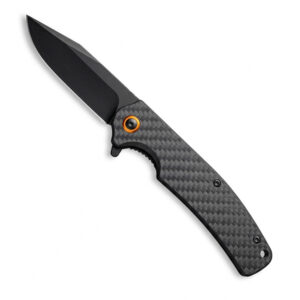 folding pocket knife 8cr stainless steel with carbon fiber handle